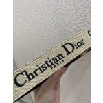 Dior Velvet Collection letter wide shoulder strap