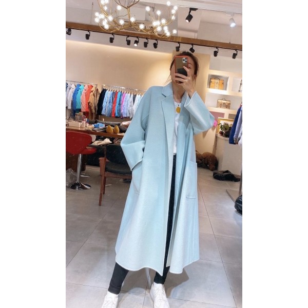 Cashmere coat Q66 (consult customer service to confirm the size before placing an order for a customized version)