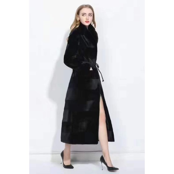 Louis Vuitton Mink Coat Q57 (consult customer service to confirm size before placing a custom order)