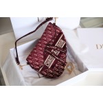 Dior Velvet Saddle Saddle Bag