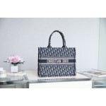 DIOR TOTE blue Oblique pattern