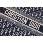 DIOR TOTE blue Oblique pattern