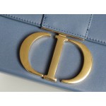 Montaigne Denim Blue 𝙢𝙞𝙣𝙞 Box Bag