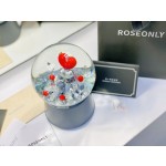 Christmas Roseonly Little Bear Spin Music Ball