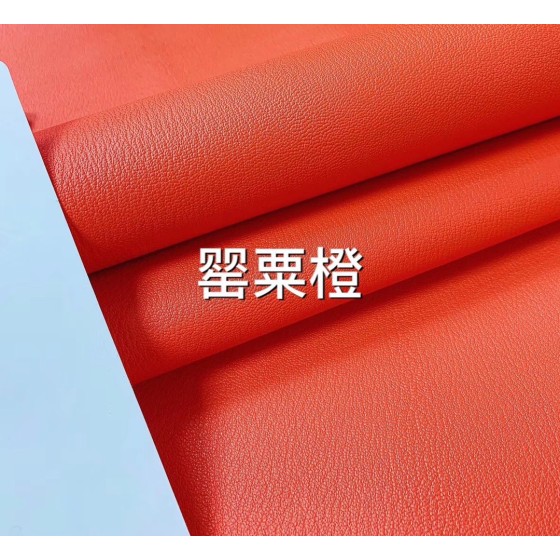 Hermes makes exclusive leather French sheep Chevre Mysore:Tangerine/Orange