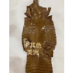 Hermès makes exclusive leather glossy American alligator: Khaki