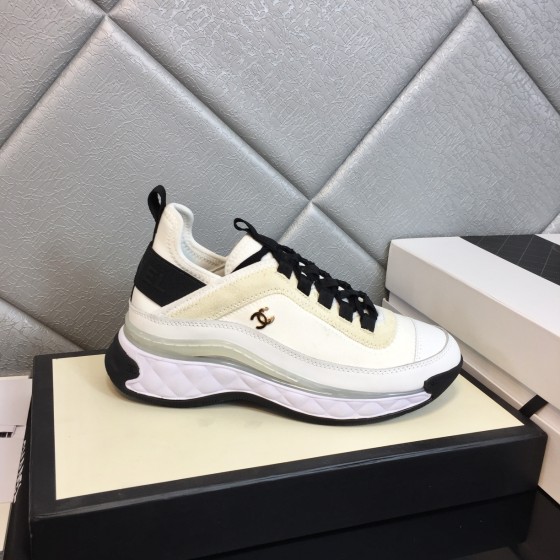 CHANEL Casual Sports Shoes Dad Shoes Couple Style