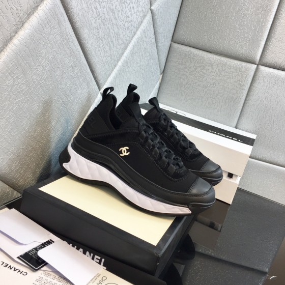 CHANEL Casual Sports Shoes Dad Shoes Couple Style