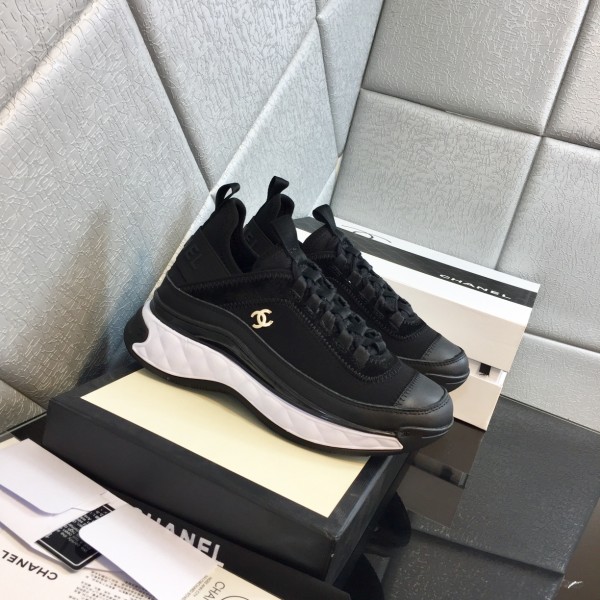 CHANEL Casual Sports Shoes Dad Shoes Couple Style