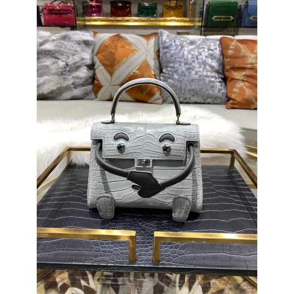 kelly doll  American crocodile top craftsmanship wax thread hand sewing