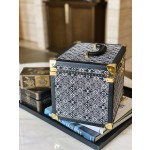 Christmas spin decanter wooden box gift box