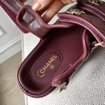 CHANEL Classic Enamel Colorful Button Velcro Sandals