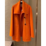Hermes cashmere coat Q54 (consult customer service to confirm the size before placing an order for a customized version)