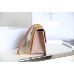 Montaigne New Montaigne palm print chain bag palm print pink