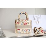 Dior Hibiscus embroidered canvas beige DR-031