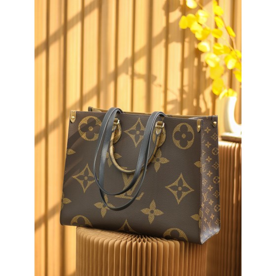 Louis Vuitton 𝙊𝙉𝙏𝙃𝙀𝙂𝙊 large new M45320 France 🇫🇷 original leather / pure steel hardware