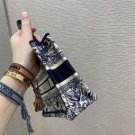 Minitote Tote tiger embroidery series