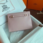 Kelly DanSe 22cm 3Q powder gold buckle evercolor leather