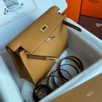 Kelly DanSe 22cm sesame color gold buckle evercolor leather