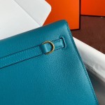 Kelly DanSe 22cm picture cowboy blue gold and silver buckle in stock evercolor leather