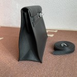 Kelly DanSe 22cm picture black gold and silver buckle in stock Swift leather