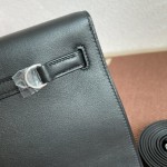 Kelly DanSe 22cm picture black gold and silver buckle in stock Swift leather