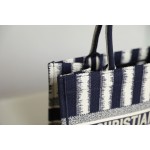 DIOR TOTE striped shopping bag