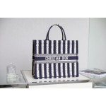 DIOR TOTE striped shopping bag