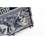 DIOR TOTE Blue Tiger