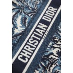 DIOR TOTE Blue Coconut Tree