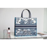 DIOR TOTE Blue Coconut Tree
