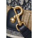 Dior Wicker Basket Bag