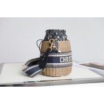 Dior Wicker Basket Bag