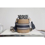 Dior Wicker Basket Bag