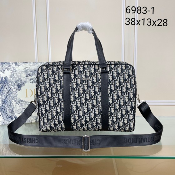 Dior- Briefcase Model: 6983-1#Blue D