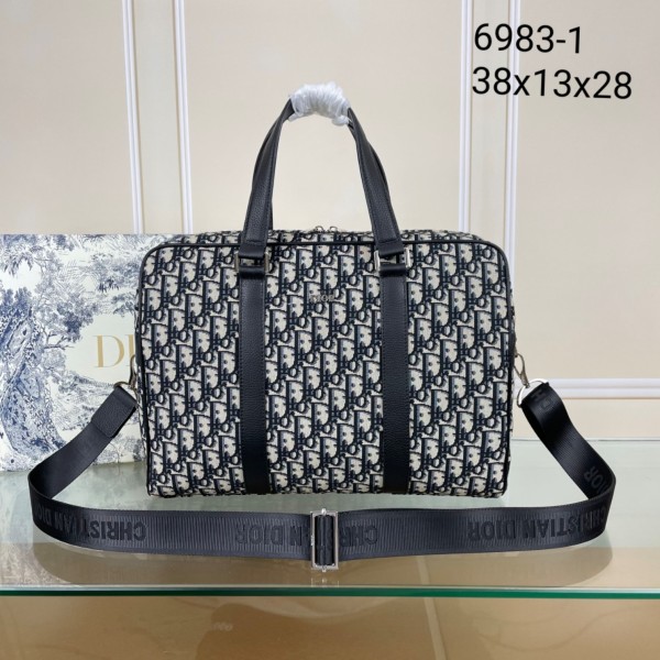 Dior- Briefcase Model: 6983-1#Blue D