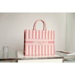 DIOR TOTE striped pink
