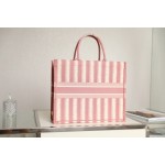 DIOR TOTE striped pink