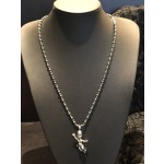 Crow Heart 𝐅𝐨𝐭𝐢 Skull Necklace