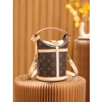 Louis Vuitton France 🇫🇷 original factory DUFFLE French fries bag M43587 original all-steel hardware