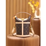 Louis Vuitton France 🇫🇷 original factory DUFFLE French fries bag M43587 original all-steel hardware