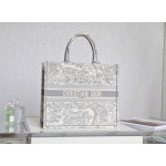 DIOR TOTE Grey Tiger