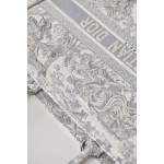 DIOR TOTE Grey Tiger