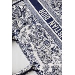 DIOR TOTE Blue Tiger