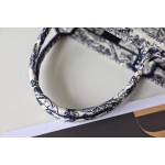 DIOR TOTE Blue Tiger