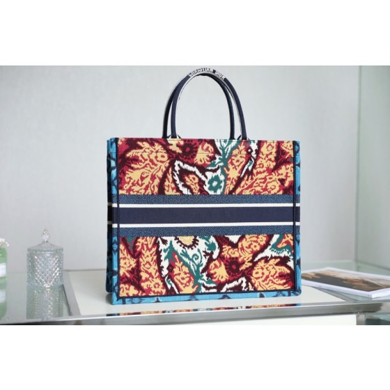 DIOR TOTE Paisley Blue