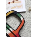 Dior book tote mini seven colorful stripes