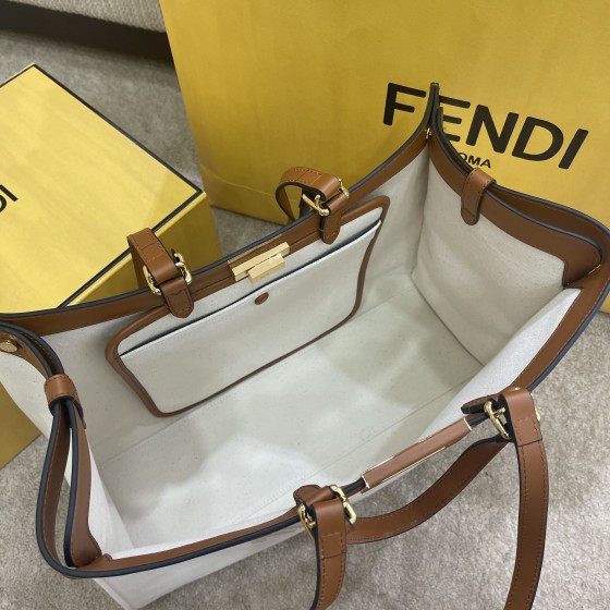 FENDI latest Peekaboo X-Tote