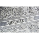 DIOR TOTE Grey Tiger