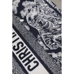 DIOR TOTE blue embroidery